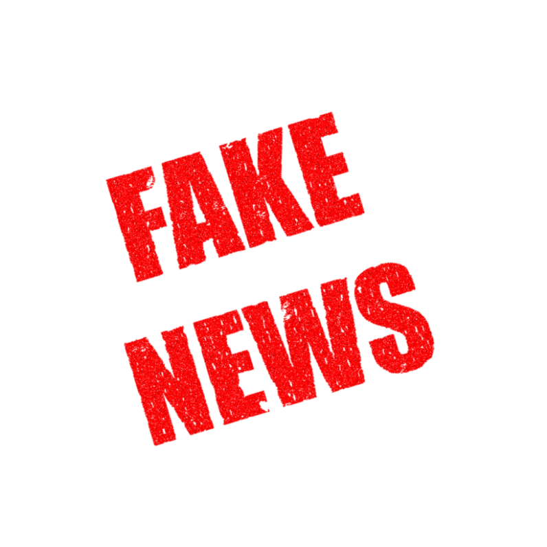 Fake news red letters - Download Free Png Images