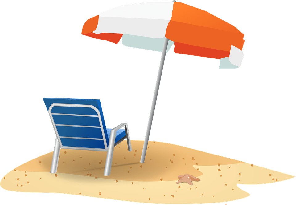 Beach Lounge Chair Transparent Png
