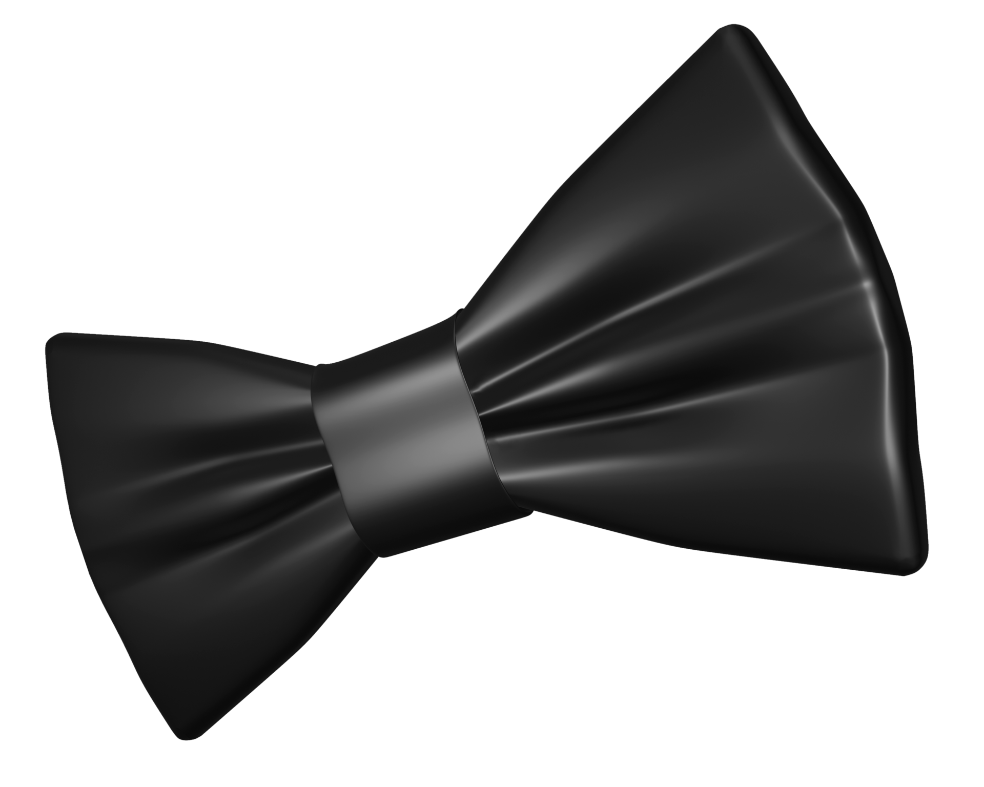 Black bow tie png transparent