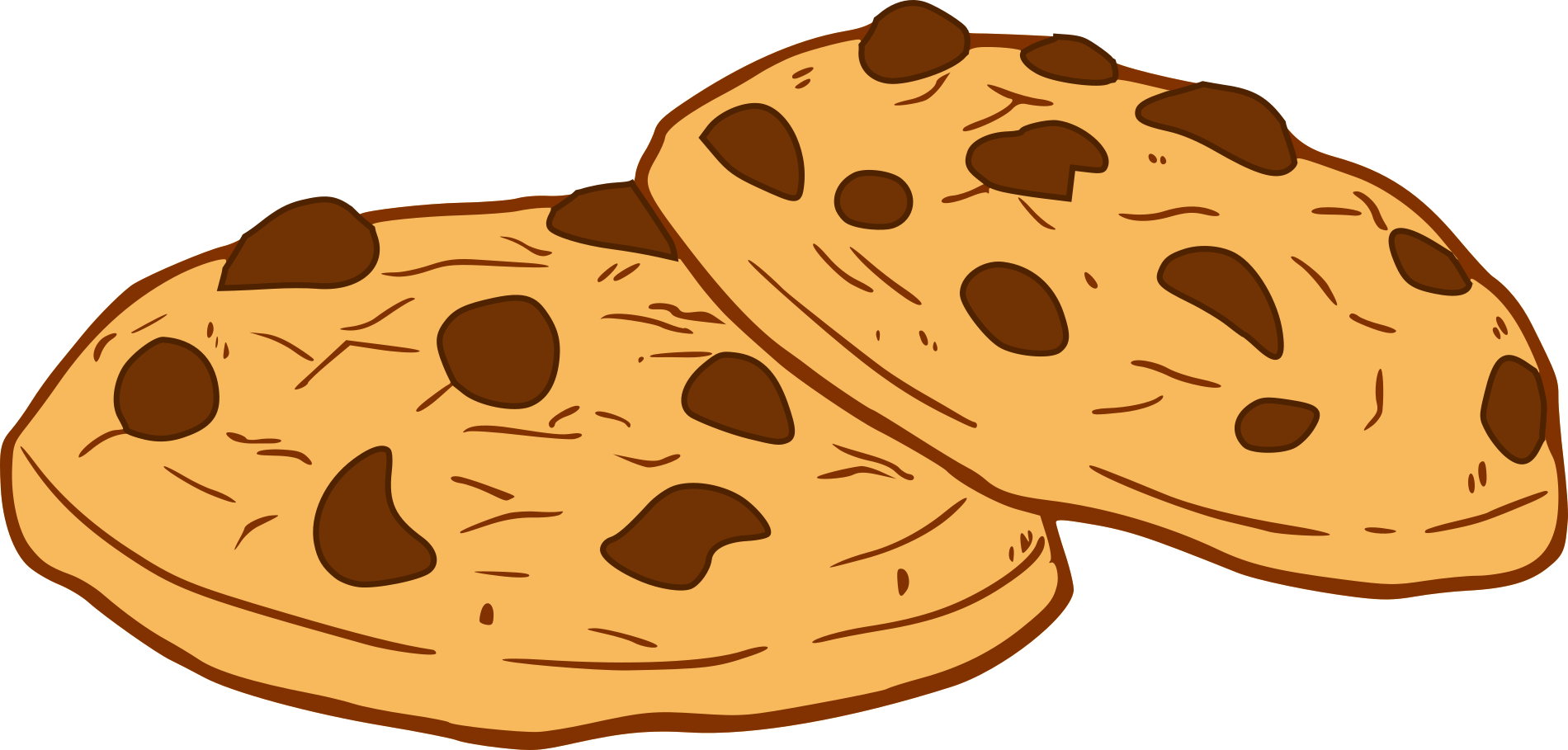 Chocolate chip cookie clipart png transparent on pnghq