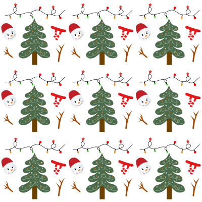 Christmas Pattern Png 434 Download
