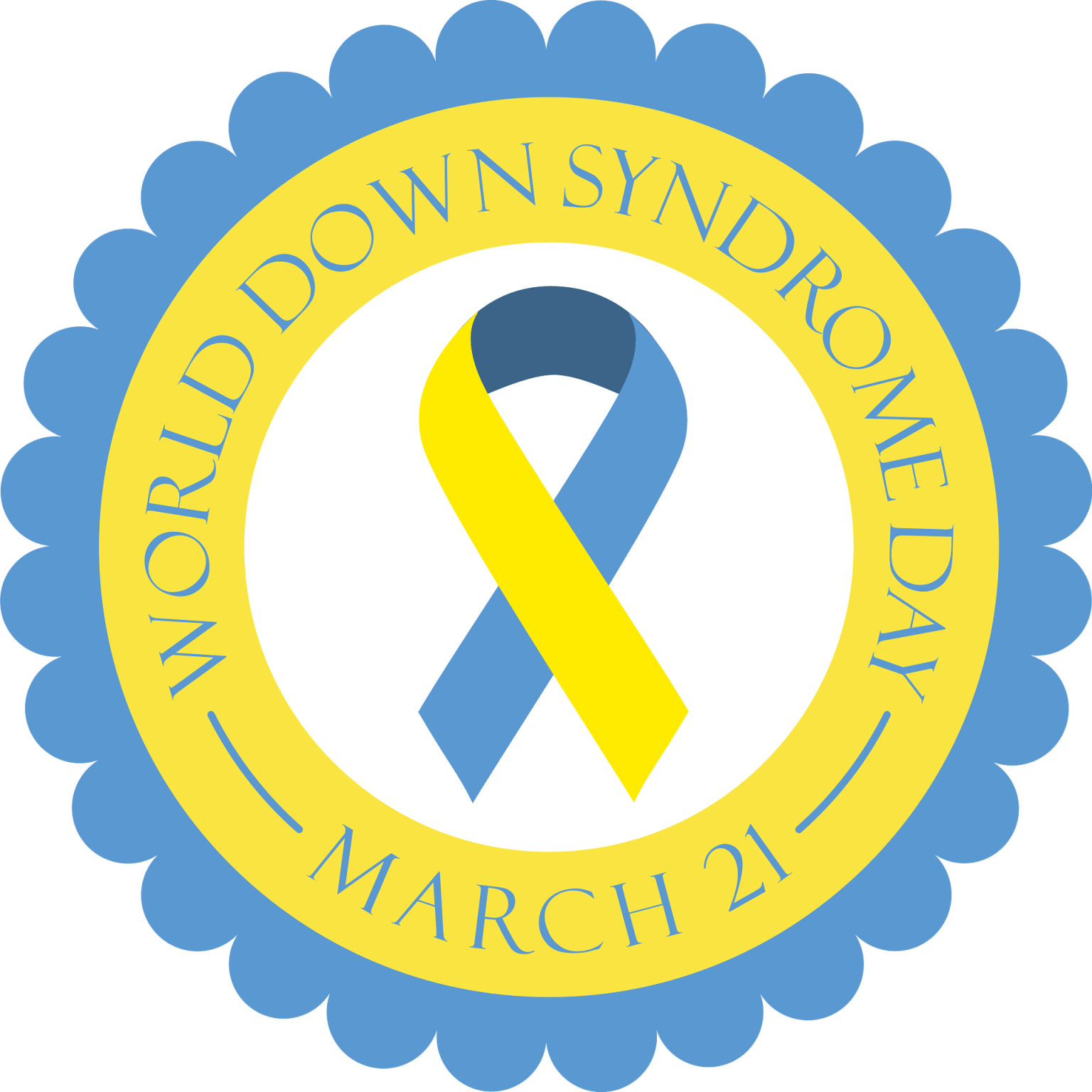 Down Syndrome Day Sticker Clipart. Free Download Transparent .Png on ...