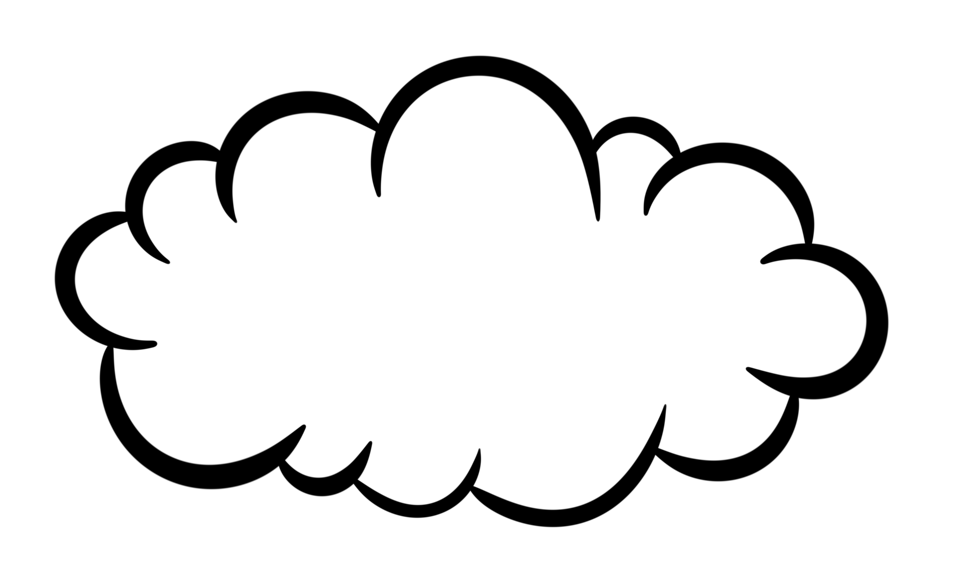 Download Free Cartoon Cloud PNG Transparent Image