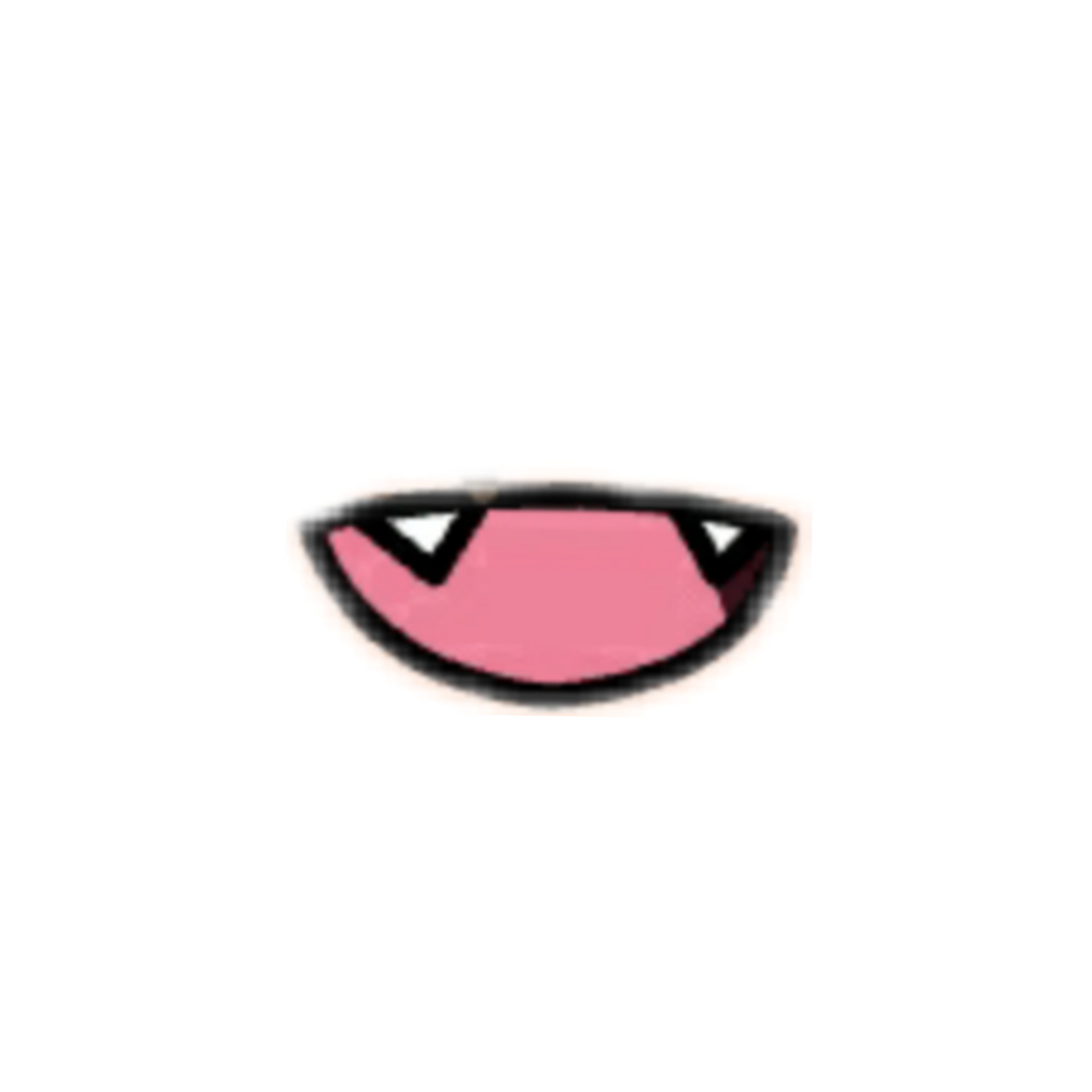 Download Free Gacha Life Mouth PNG Transparent Image