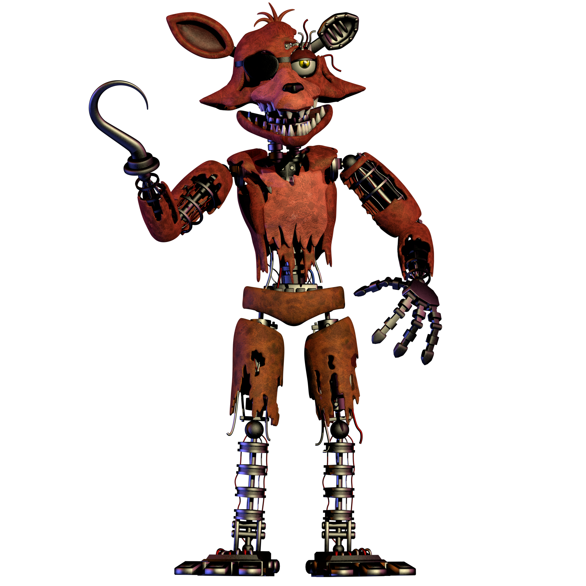 Download Hd More Like Fnaf 1 Foxy The Pirate Fox Full Body By Png