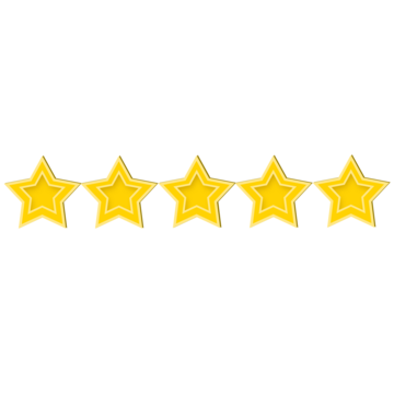 Star Review SVG Five Stars Png Stars Svg Rating Svg, 40% OFF