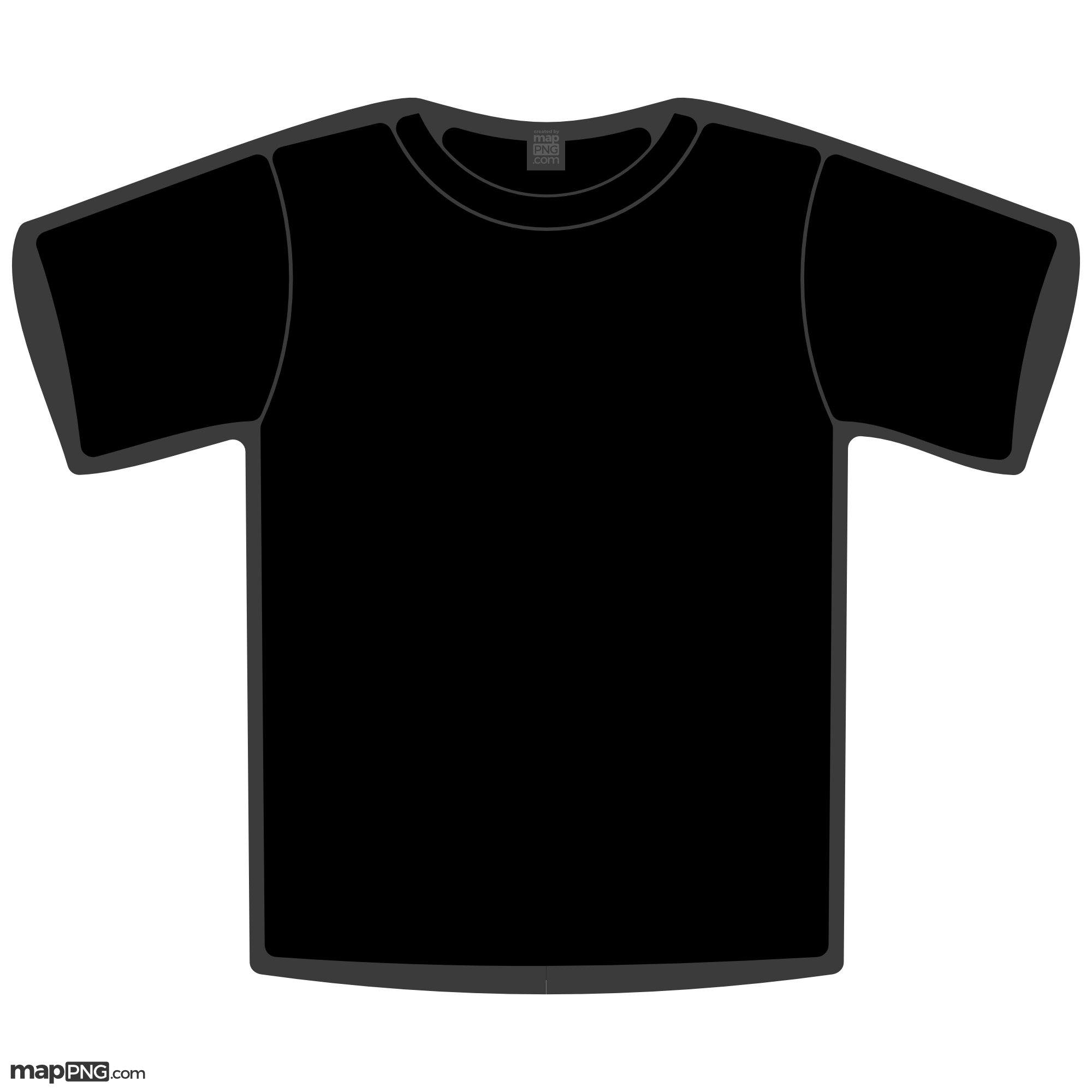 Of Blank T Shirt Icon Png High Resolution