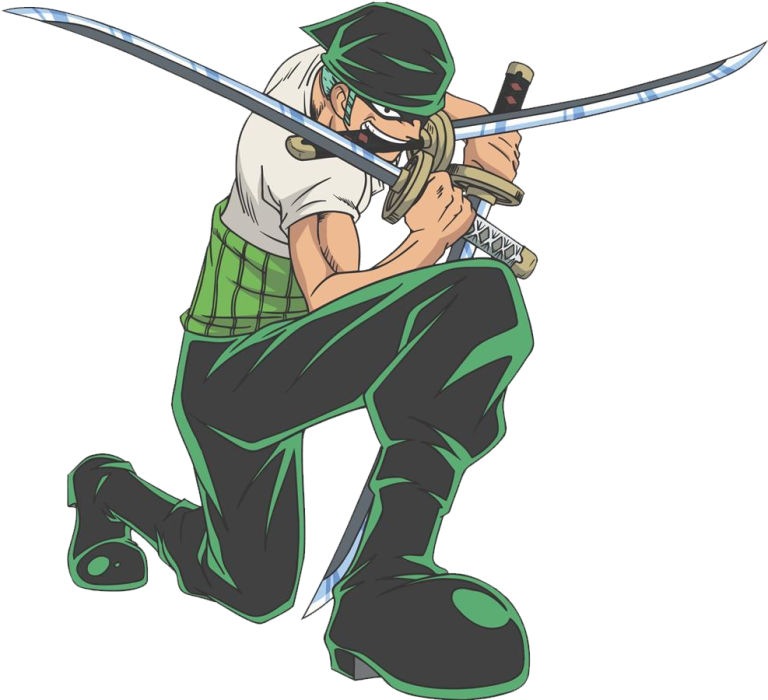 Zoro png one piece transparent image download