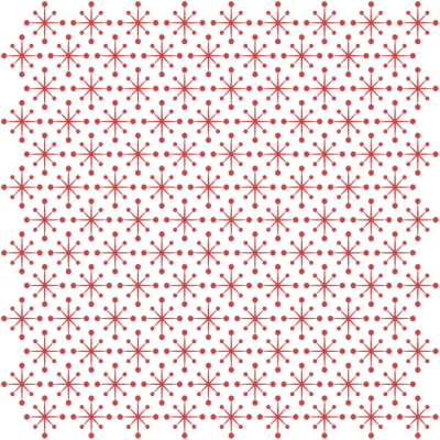 Pattern Christmas Red