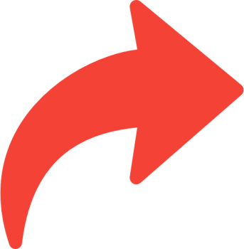 Red Arrow Curved Png - Download Free Png Images