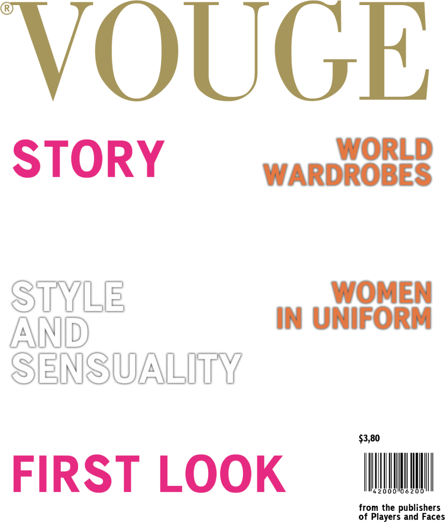Download Hd Vogue Cover Magazine Png Transparent Png Image