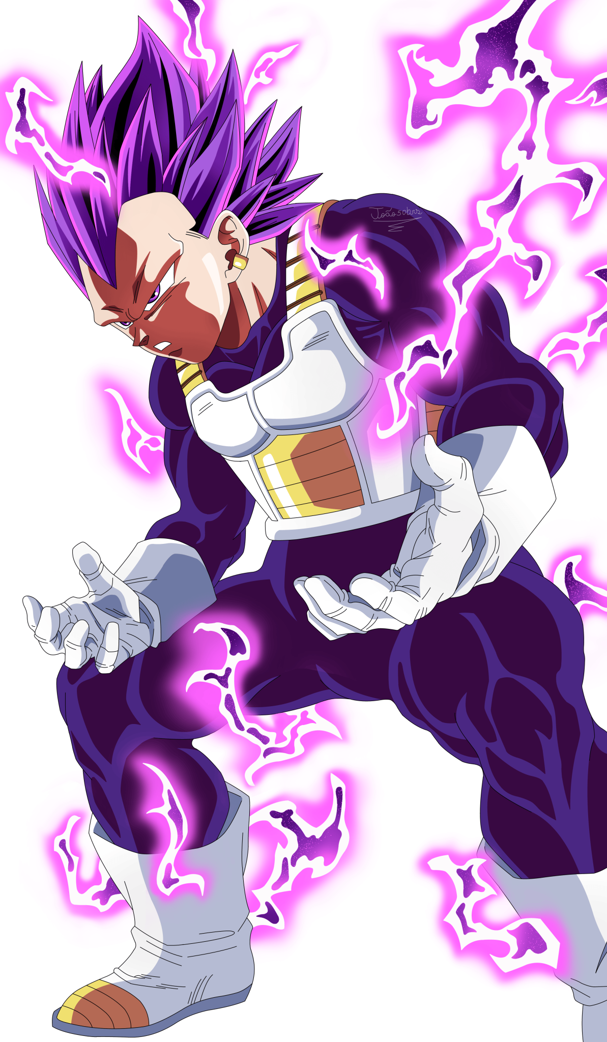 Dragon Ball Vegeta Flying Full Clarity Png