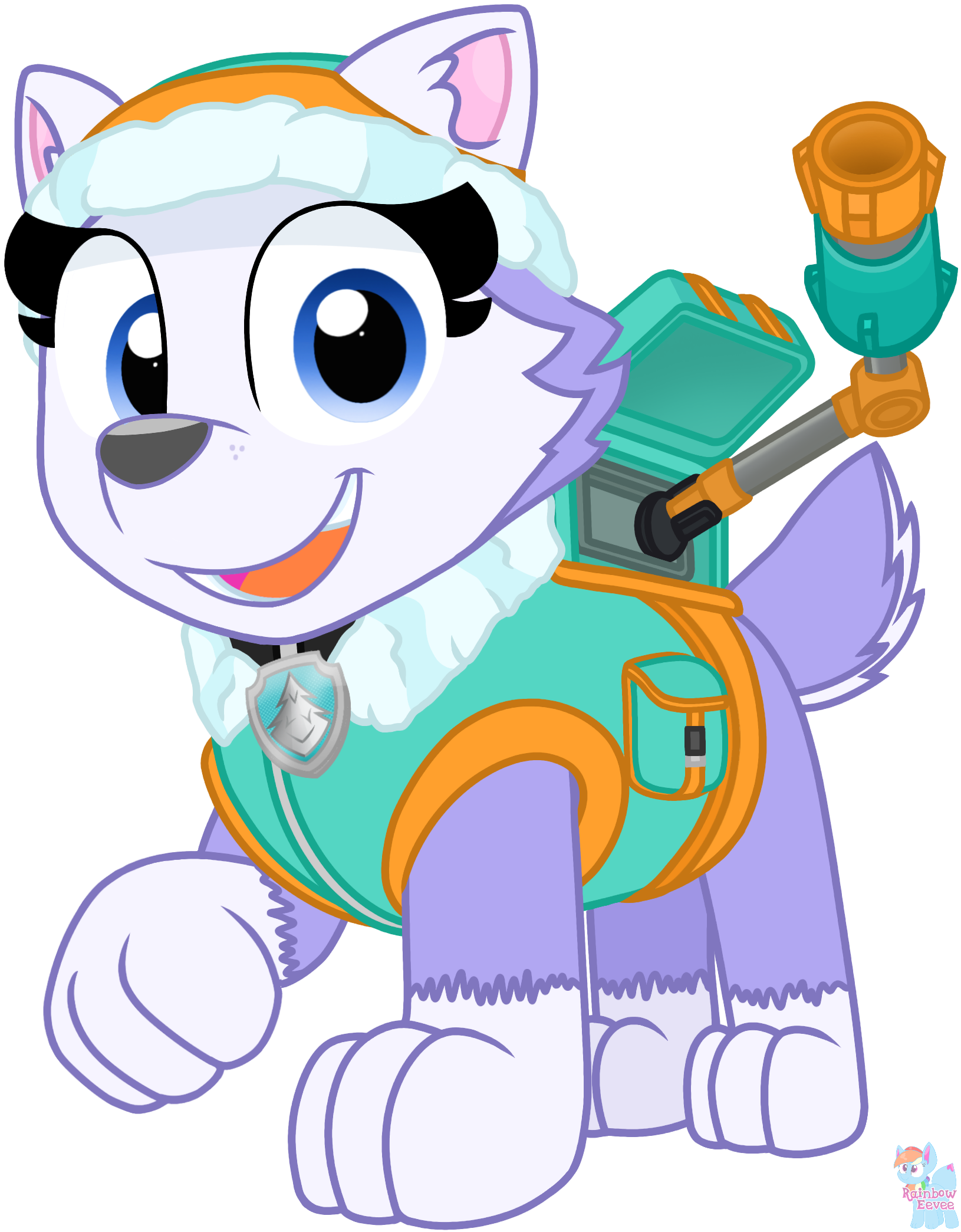 Paw Patrol Everest Png With Vibrant Details