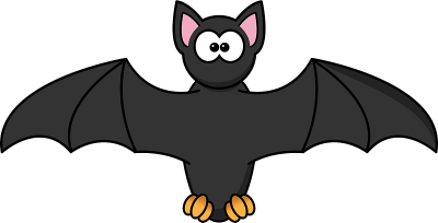 Standing Black Bat Clipart. Free Download Transparent .Png
