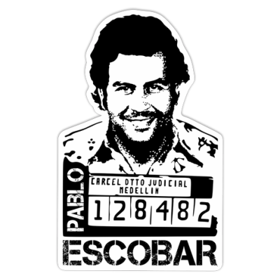 Sticker Photo Pablo Escobar