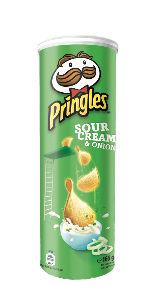 Pringles Cheese&Onions Transparent Png
