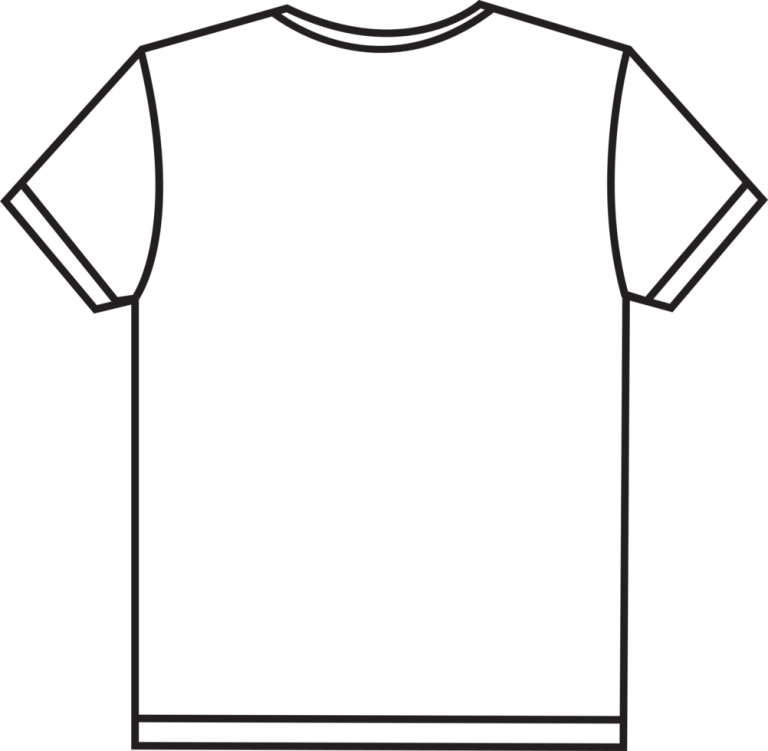 Tee shirt template png png clear background download